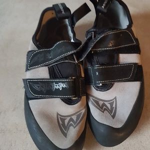 Rock climbing shoes